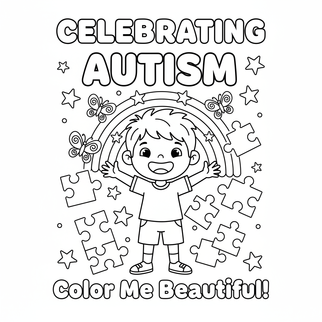 Page 1 - Celebrating Autism cover page