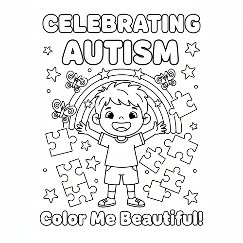Page 1 - Celebrating Autism cover page